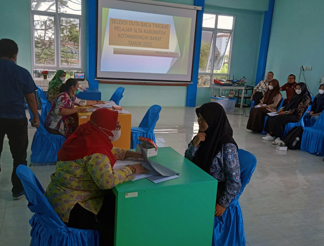 Tingkatkan Budaya Gemar Membaca Dpk Kobar Adakan Pemilihan Duta Baca Tingkat Pelajar Slta